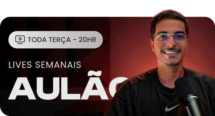 Botão Bio Links Gustavo Campelo Lives no Youtube Semanais