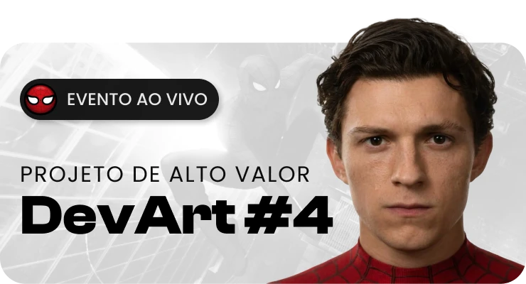 Botão Bio Links Gustavo Campelo DevArt Um Novo Dia Homem Aranha